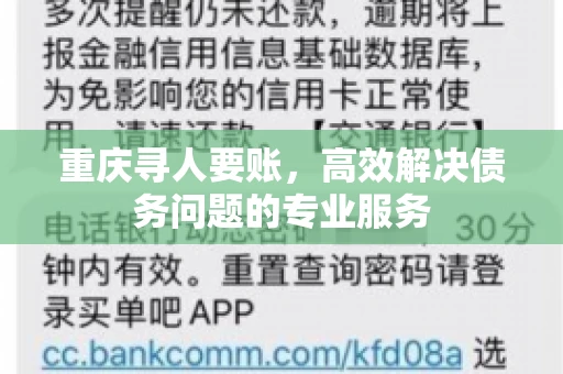 重庆寻人要账，高效解决债务问题的专业服务