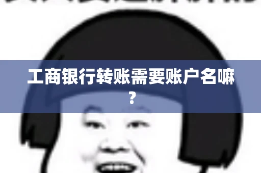 工商银行转账需要账户名嘛? 工商银行转账需要账户名嘛?