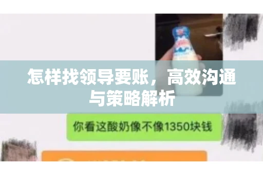 怎样找领导要账，高效沟通与策略解析
