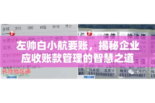 左帅白小航要账，揭秘企业应收账款管理的智慧之道