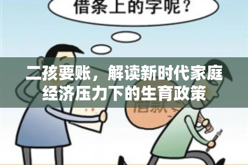 二孩要账,解读新时代家庭经济压力下的生育政策 二孩要账,解读新时代家庭经济压力下的生育政策