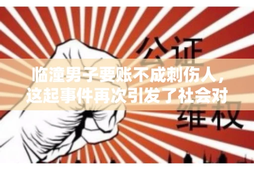 临潼男子要账不成刺伤人，这起事件再次引发了社会对讨债行为的关注。在这个故事中，我们不仅要了解事件的经过，还要思考如何避免类似悲剧的发生。