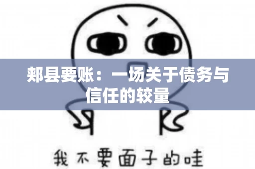 郏县要账：一场关于债务与信任的较量