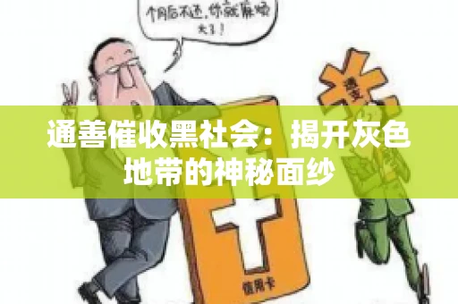 通善催收黑社会：揭开灰色地带的神秘面纱